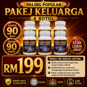 6 BOTOL HERBA TOK LANG