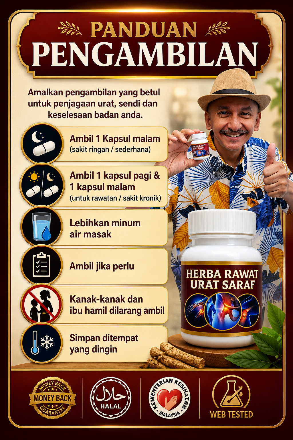 Panduan Pengambilan Herba Tok Lang